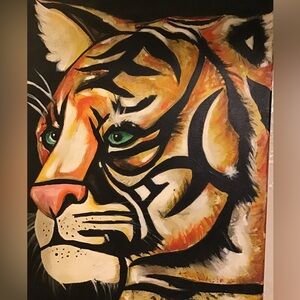 Original painting by the abstract artist Jacqueline Pecoroni.